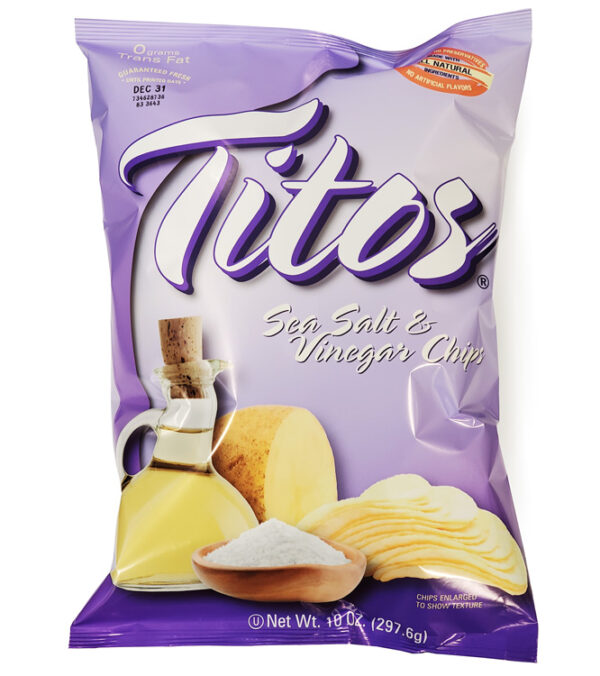 Chip Bag - Titos - Salt & Vinegar