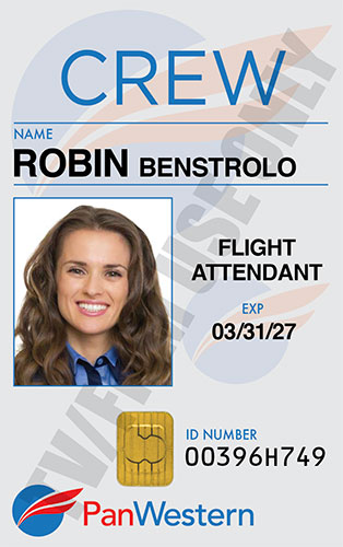 Airline Crew Photo ID - 02