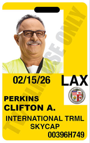 Airport Staff Photo ID - LAX