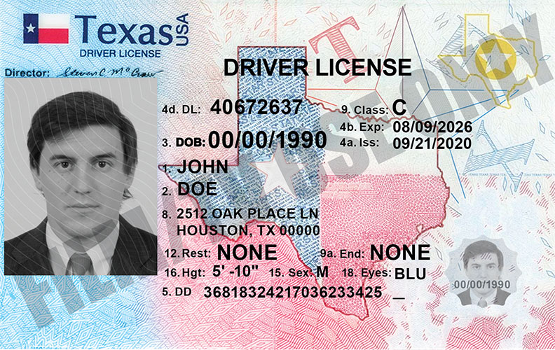 Driver's License - TX