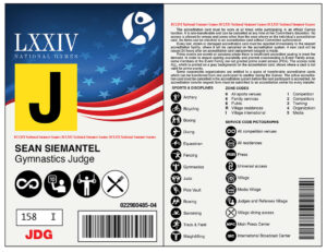 Sport Competition Judge ID