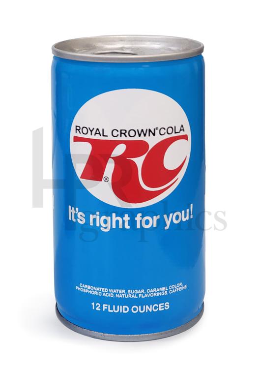 Soda - RC Cola Can - 1980s