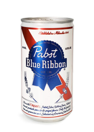 Beer - Pabst Blue Ribbon Can - 1980s