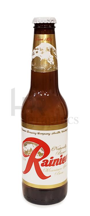 Beer - Rainier Beer Bottle - 1984