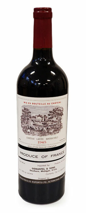 Wine - Chateau Lafite Rothschild - 1945