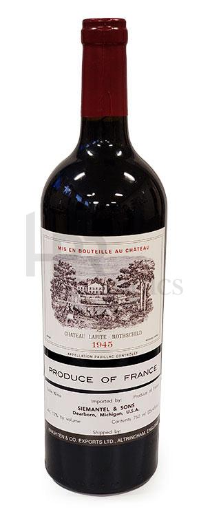Wine - Chateau Lafite Rothschild - 1945