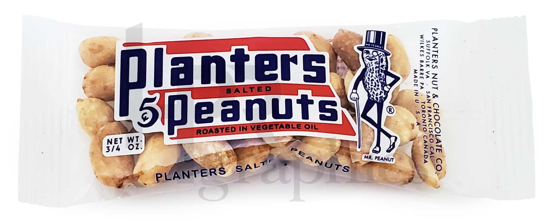 Nuts - Planters Peanuts Bag - 1950s