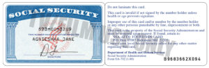 Social Security Card - 1988