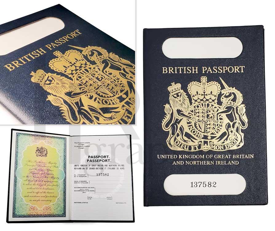 Passport - UK - 1950s