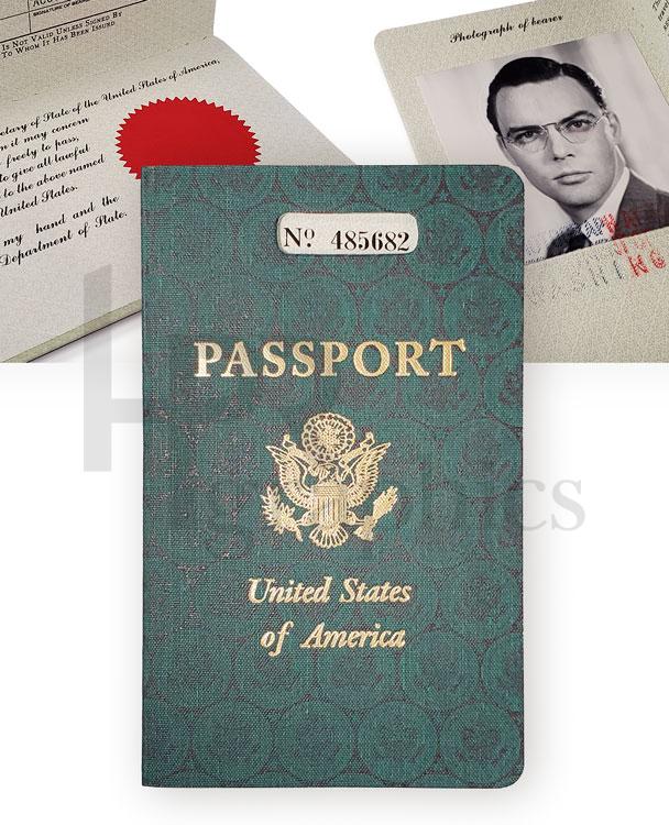 Passport - USA - 1960