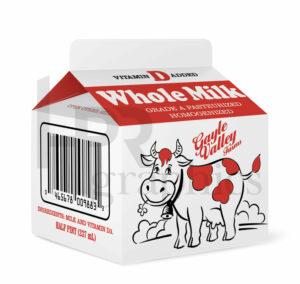 Milk - 8oz - Whole - Early 1990s