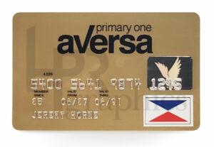 Credit Card - Aversa - 1987