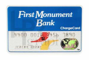 Credit Card - First Monument - 1980s