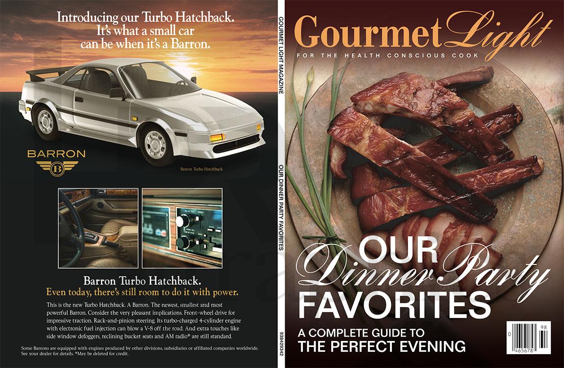 Magazine - Gourment Light - 1980s