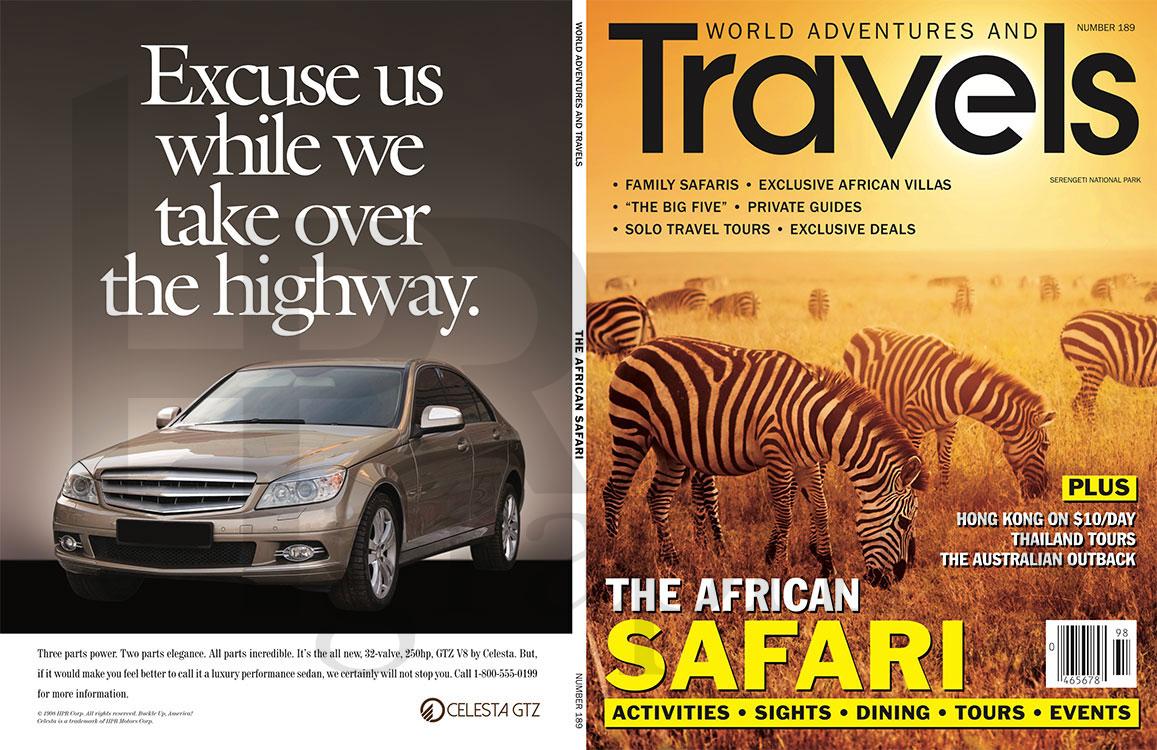 Magazine - Travels Safari - 1980s