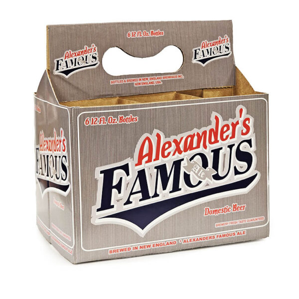 Alexander's Famous Ale Silver - Bottle Carrier