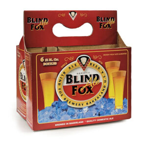 Blind Fox (Red/White) - Bottle Carrier