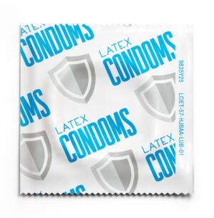 Condom Wrapper - Latex Shield - Bare Skin