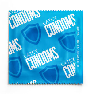 Condom Wrapper - Latex Shield - Classic