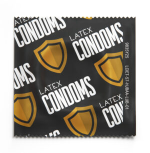 Condom Wrapper - Latex Shield - Grande