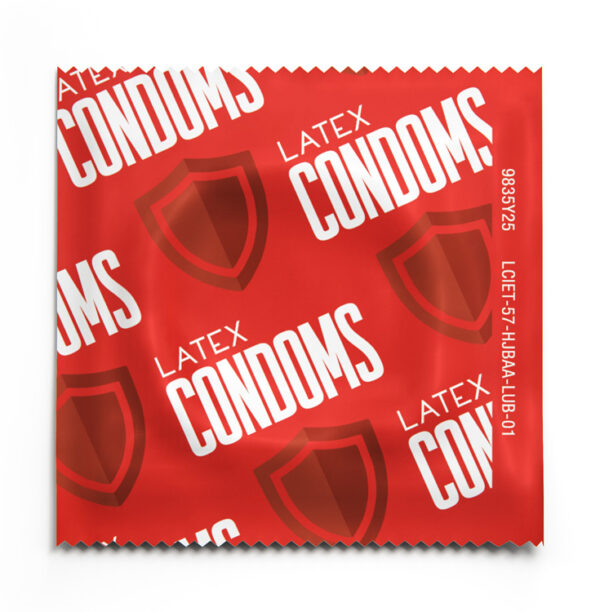 Condom Wrapper - Latex Shield - Sweet Heat