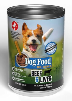 Dog Food - Can - Beef & Liver