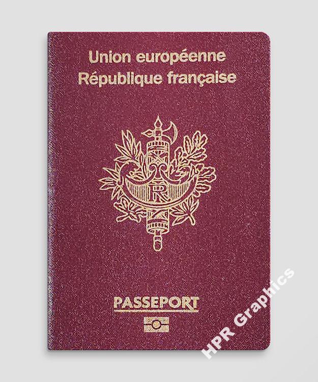 Passport Cover - France