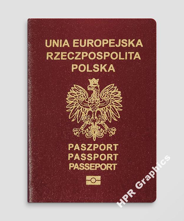 Passport Cover - Poland