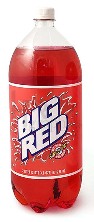 Soda - Big Red - 2 Liter Bottle - 2000