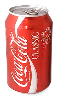 Soda - Coca Cola Classic Can - 1990