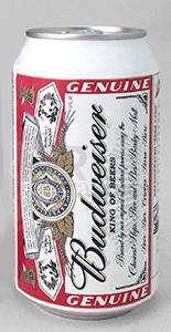 Beer - Budweiser Can - 2008