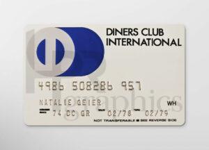 Credit Card - Diners Club - 1970s