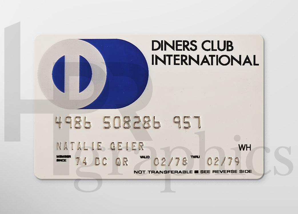 Credit Card - Diners Club - 1970s
