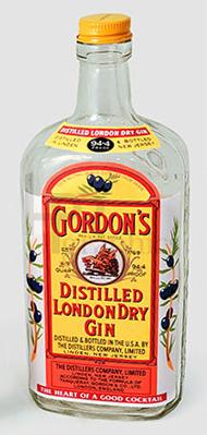 Liquor - Gordon's Gin - 1950s