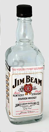 Liquor - Jim Beam Bourbon - 1950s