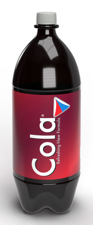 Cola - Burgundy - Bottle - 2 Liter