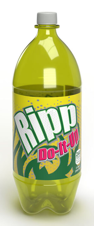 Soda - RIPP Lemon - Bottle - 2 Liter