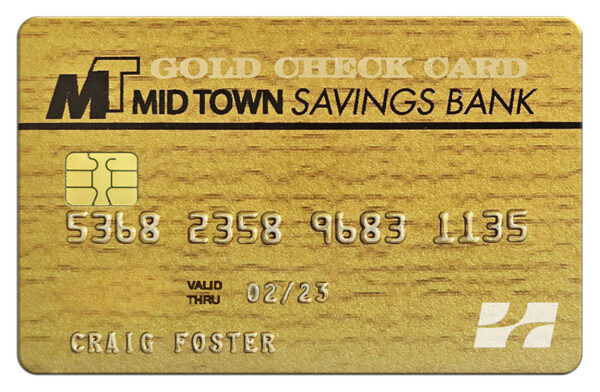 Mid Town Savings Bank - Gold Check Card