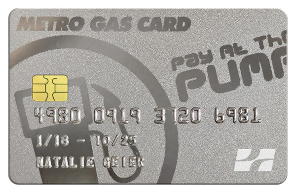 Metro Gas Card 01