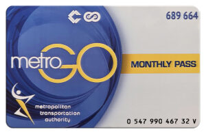 Metro Go Pass Card
