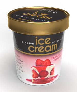 Ice Cream - Premium - Strawberry Cheesecake - Pint