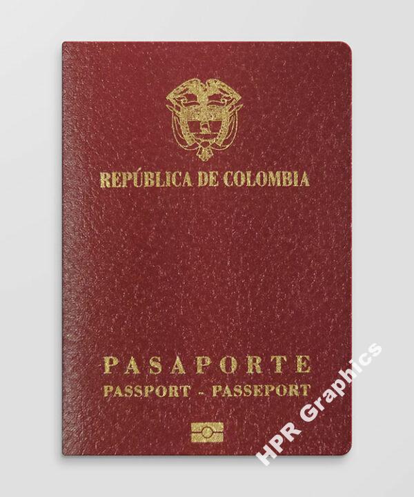 Passport Cover - Colombia