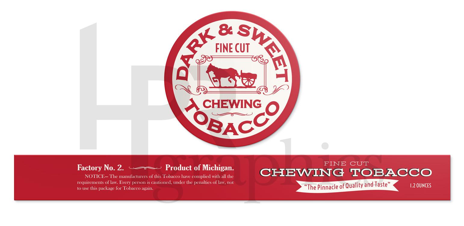 Dark & Sweet Chewing Tobacco Can - 02