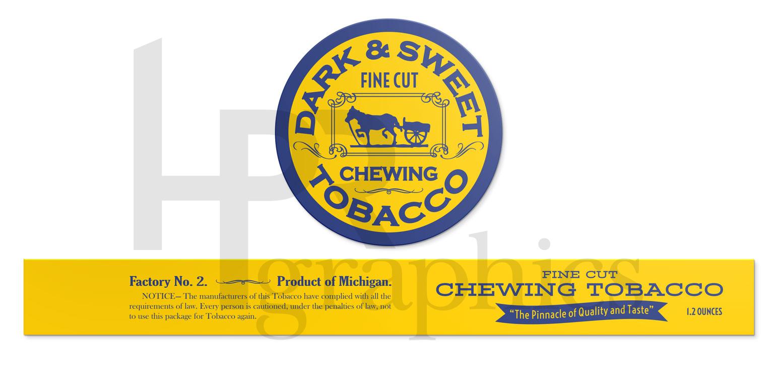 Dark & Sweet Chewing Tobacco Can - 04