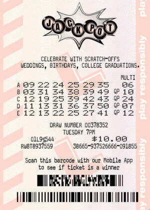Jackpot Lottery Ticket