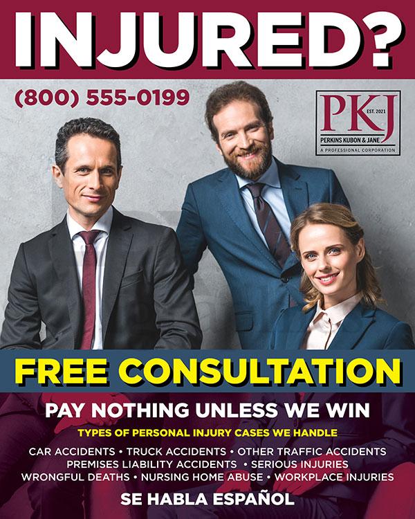 Advertising Poster - Injury Attorney