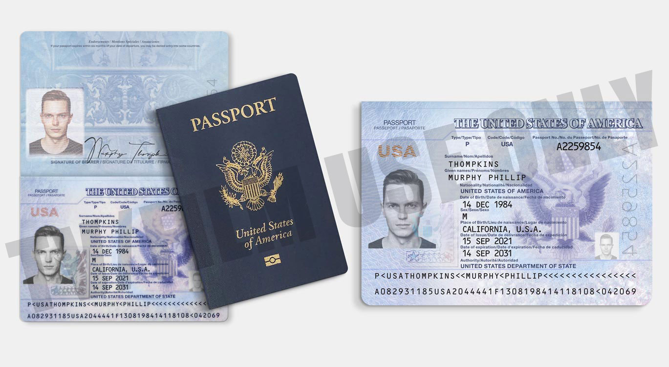 Passport - USA - 2021