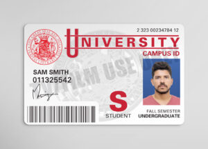 Student ID - Generic University