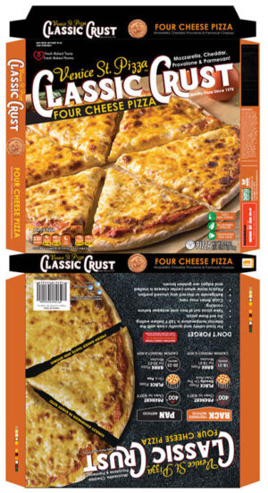 Venice Street Pizza - Four Cheese