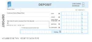 Bank Deposit Slip - 02